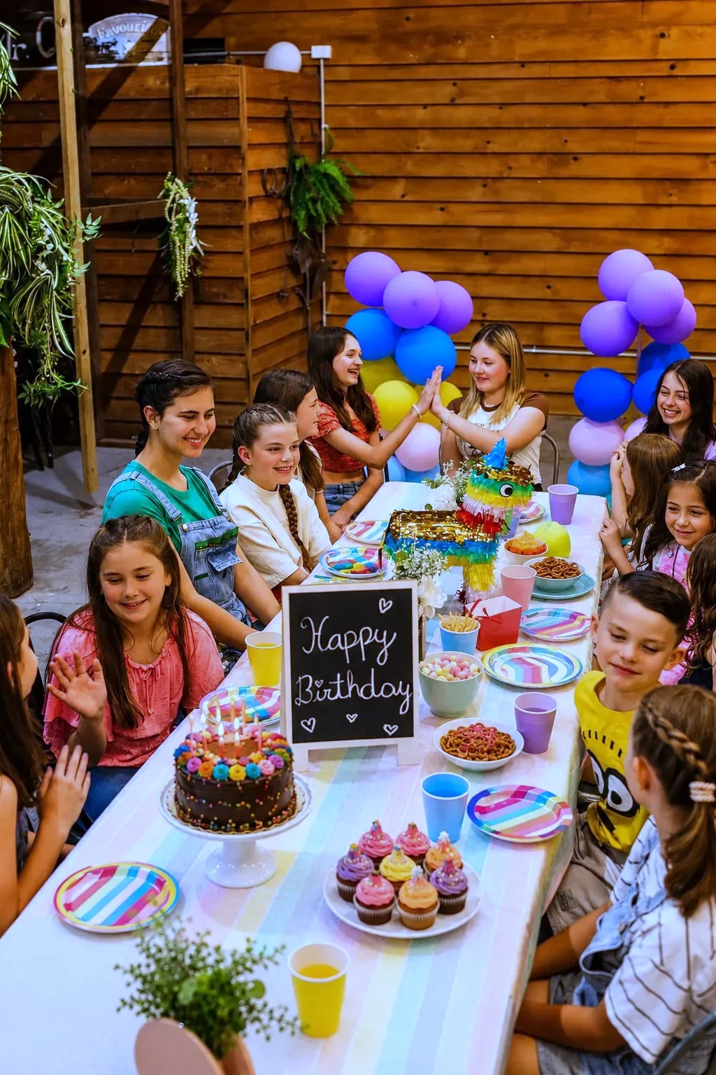 The Barn, a private indoor party venue beside the café